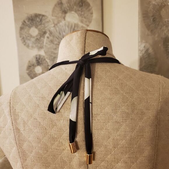 Ralph Lauren Villa Floral High Neck Halterkini Top - Picture 9 of 16